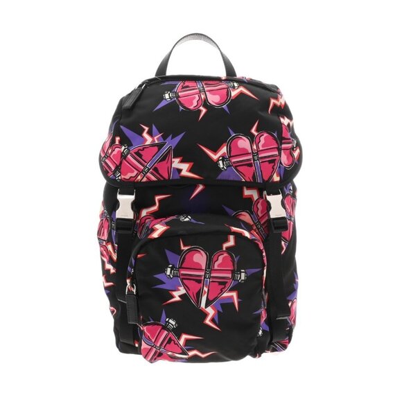 PRADA Backpack Heart Black/Noir 2VZ135 backpack 800000136818000 - Picture 1 of 9